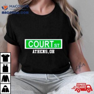 Ohio Bobcats Court Stree Tshirt