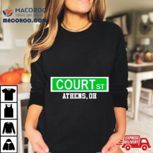 Ohio Bobcats Court Stree Tshirt