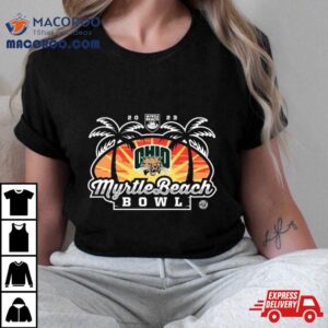 Ohio Bobcats Football Myrtle Beach Bowl Matchup Tshirt