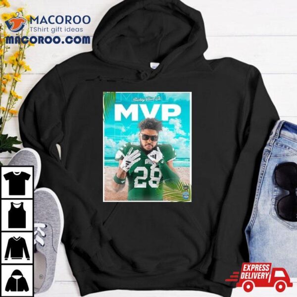 Ohio Bobcats Football Mvp Is Rickey Hunt Jr Congratulations To Champions Of Myrtle Beach Bowl Season 2023 2024 T Shirt