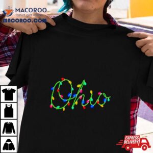 Ohio Christmas Lights Tshirt