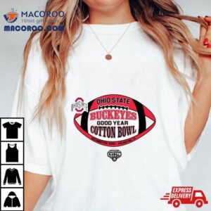Ohio State Buckeyes 2023 Football Icon Elevated Bound Goodyear Cotton Bowl Dec 29 Shirt
