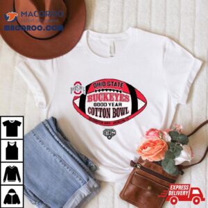 Ohio State Buckeyes Football Icon Elevated Bound Goodyear Cotton Bowl Dec Tshirt