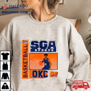 Oklahoma City Thunder Basketball Sga Sports Tshirt