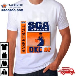 Oklahoma City Thunder Basketball Sga Sports Tshirt