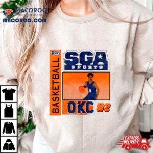 Oklahoma City Thunder Basketball Sga Sports Tshirt