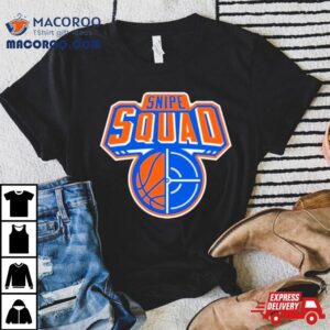 Oklahoma City Thunder Snipe Squad Logo Tshirt