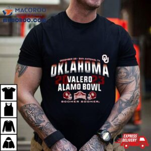 Oklahoma Sooners 2023 Alamo Bowl Shirt