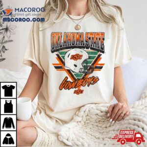 Oklahoma State Cowboys Helmet Triangle Vintage Tshirt