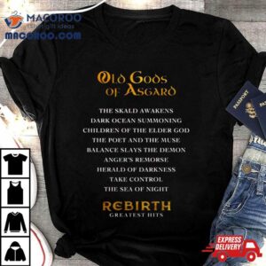 Old Gods Of Asgard New Design Tshirt