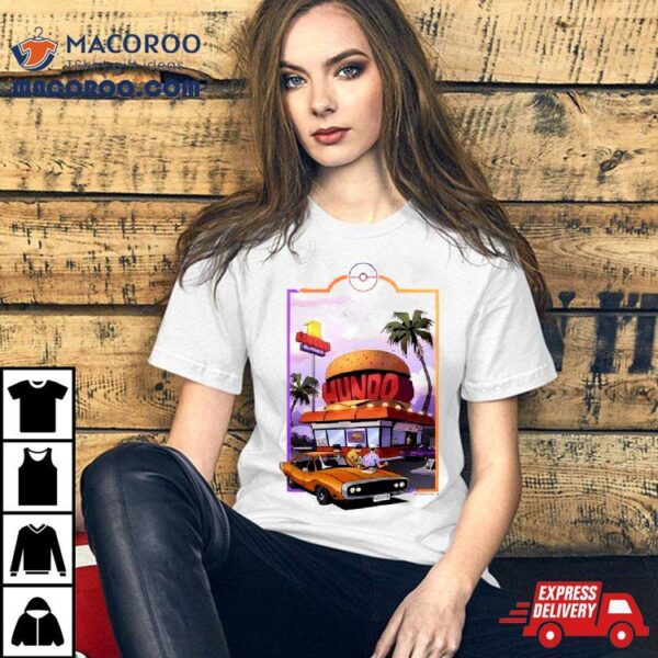 Old School Vibe Burger Hundo New Shirt