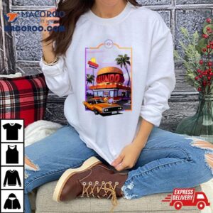 Old School Vibe Burger Hundo New Tshirt