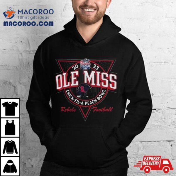 Ole Miss Rebels 2023 Chick Fil A Peach Bowl Shirt