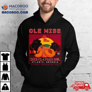 Ole Miss Rebels 2023 Peach Bowl Fierce Competitor T Shirt