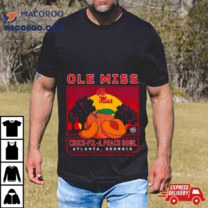 Ole Miss Rebels Peach Bowl Fierce Competitor Tshirt