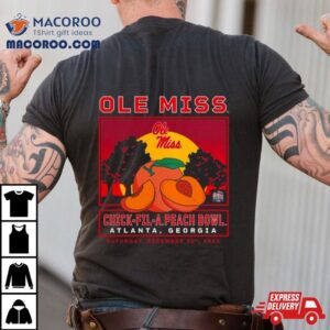 Ole Miss Rebels Peach Bowl Fierce Competitor Tshirt