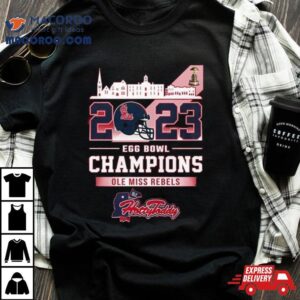 Ole Miss Rebels Ole Miss Egg Bowl University Of Mississippi Hotty Toddy Gosh Almighty Champions Tshirt