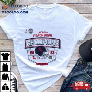 Ole Miss Rebels Playoff Peach Bowl Champions Tshirt