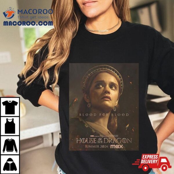 Olivia Cooke’s Alicent Hightower First Poster For House Of Dragon Season 2 T Shirt