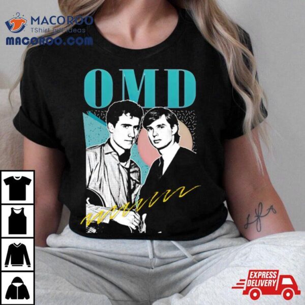 Omd Original Retro Tribute Erasure Shirt