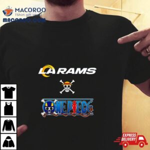 One Piece And Los Angeles Rams Nfl Will Have A Special Day Collaboration At The December Game At Sofi Stadium In Los Angeles Tshirt