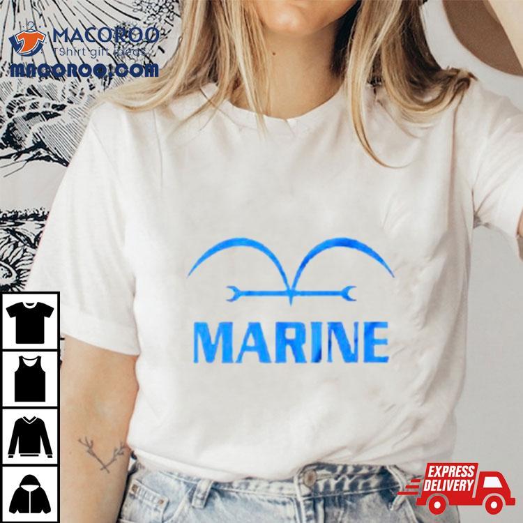 ONE PIECE T-shirt Marine