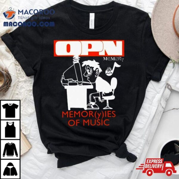 Opn Elseware Memor(y)ies Of Music T Shirt