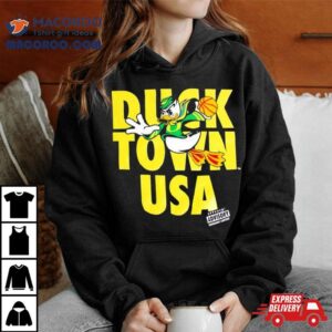 Oregon Ducks Duck Town Shootaround Tshirt