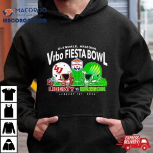 Oregon Ducks Vs Liberty Flames Fiesta Bowl Matchup T Tshirt