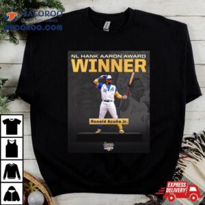 Original Ronald Acuna Jr Hank Aaron Award Winner 2023 T Shirt