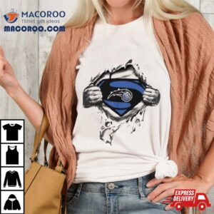 Orlando Magic Blood Inside Superman Tshirt