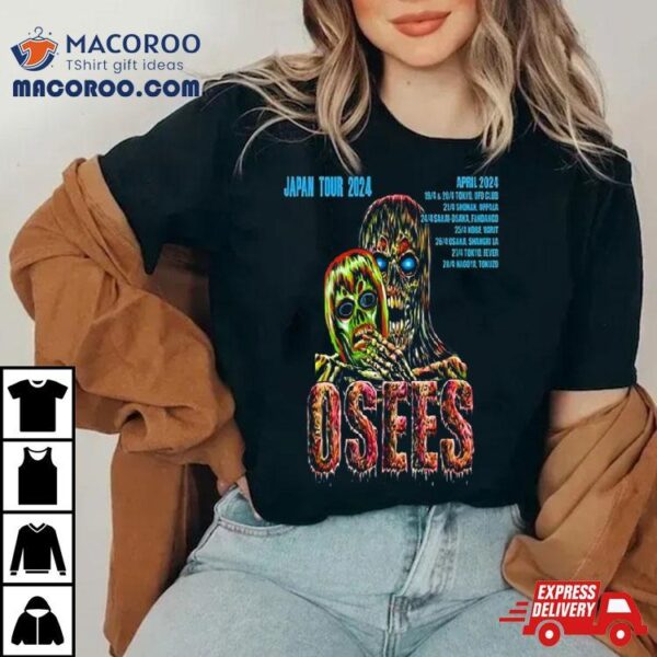 Osees Japan Tour April 2024 T Shirt