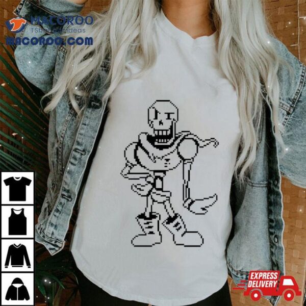 Papyrus Battle Sprite Limited Shirt