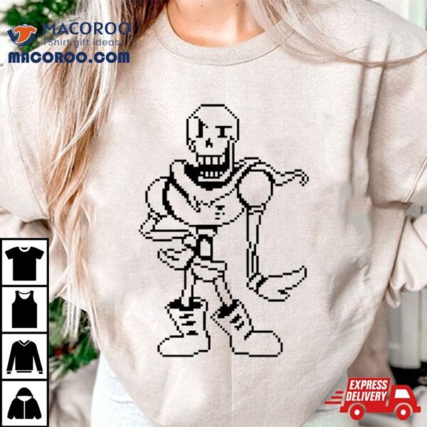 Papyrus Battle Sprite Limited Shirt