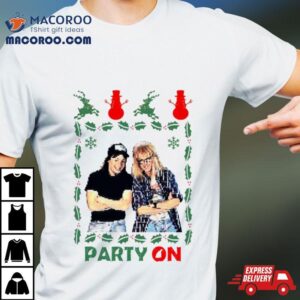 Party On Xmas Christmas Tshirt