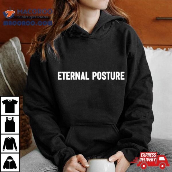 Pat Brackens Wearing Eternal Posture Shirt