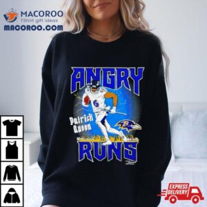 Patrick Queen Baltimore Ravens Angry Runs Vintage Shirt