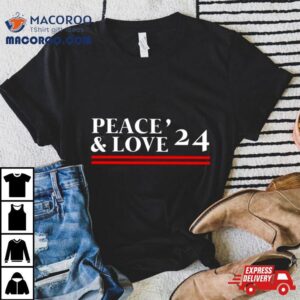 Peace And Love Tshirt