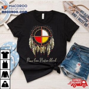 Peace Love Native Blood Vintage Tshirt