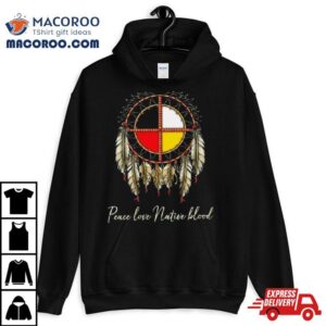 Peace Love Native Blood Vintage Tshirt