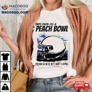 Penn State Nittany Lions Helmet Chick Fil A Peach Bowl Tshirt