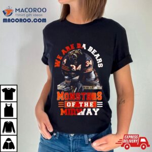 Personalized Chicago Bears We Are Bears Monsters Of The Midway Tshirt