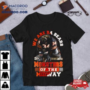 Personalized Chicago Bears We Are Bears Monsters Of The Midway Tshirt