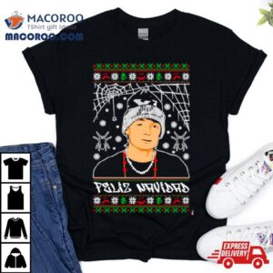 Peso Feliz Navidad Pluma Ugly Christmas Tshirt