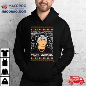 Peso Feliz Navidad Pluma Ugly Christmas Tshirt