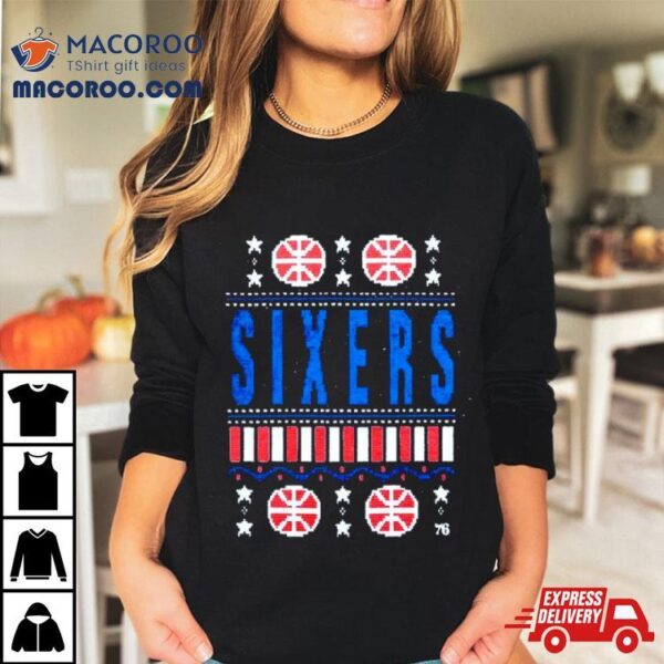 Philadelphia 76ers Holiday Ugly Christmas Shirt