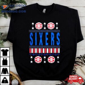 Philadelphia 76ers Holiday Ugly Christmas Shirt