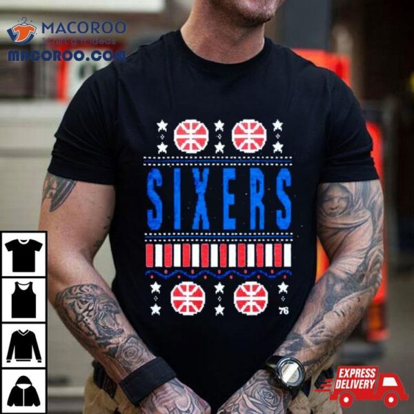 Philadelphia 76ers Holiday Ugly Christmas Shirt