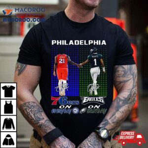 Philadelphia 76ers Split Zone Sixers Basketball Shirt