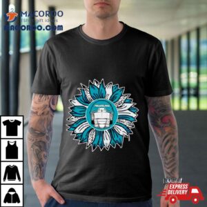 Philadelphia Eagles Football Sunflower Tshirt